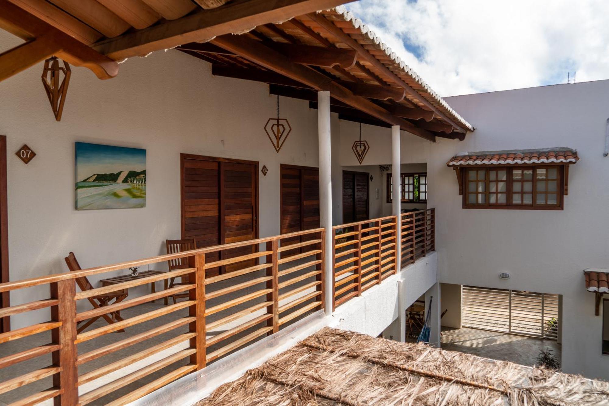 Boas Ondas Pousada Bed & Breakfast Praia de Pipa Екстериор снимка